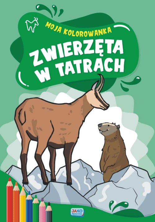 Image of Zwierzęta w Tatrach kolorowanka 2 sztuki