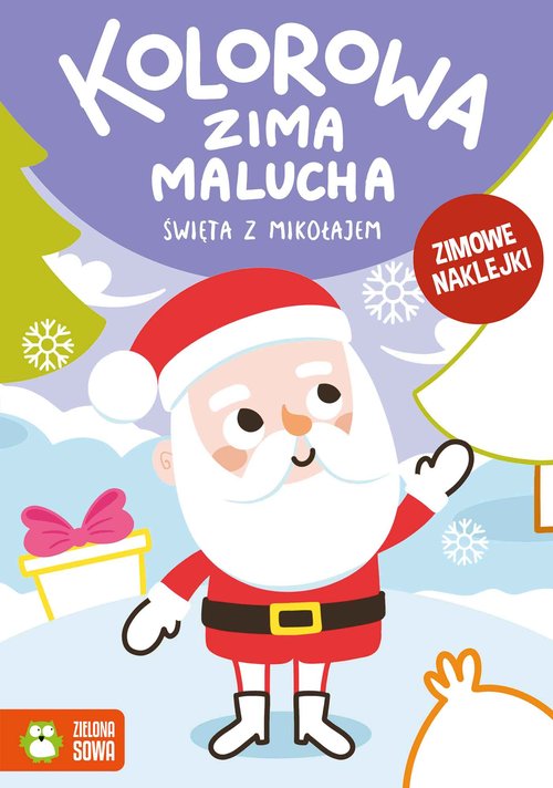 Image of Kolorowa zima malucha Święta z Mikołajem