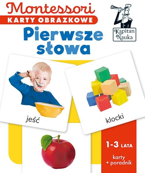 Image of Montessori. Karty obrazkowe Pierwsze słowa (1-3 lata). Kapitan Nauka