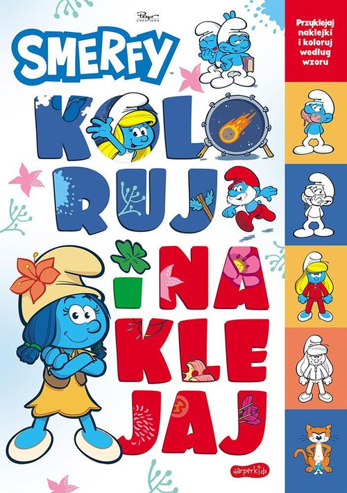 Image of Smerfy Koloruj i naklejaj. Nowe przygody