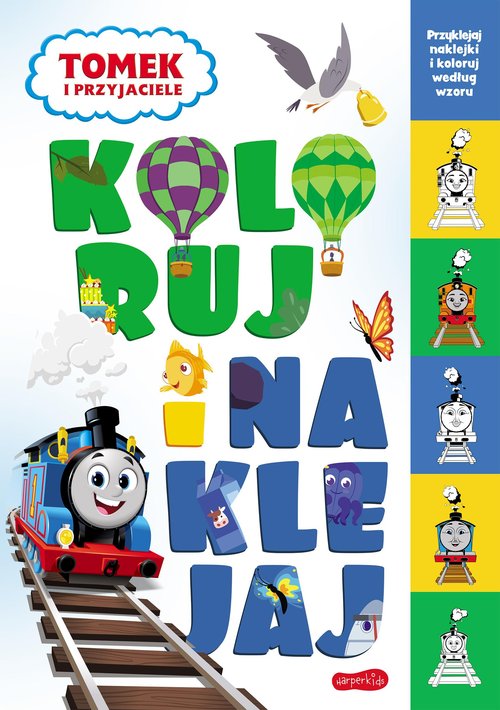 Image of Tomek i przyjaciele. Koloruj i naklejaj 2