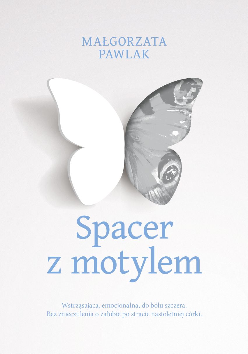 Image of Spacer z motylem