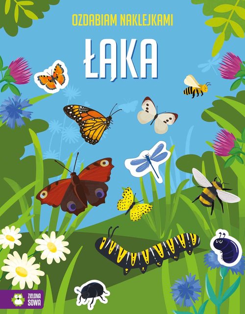 Image of Ozdabiam naklejkami Łąka