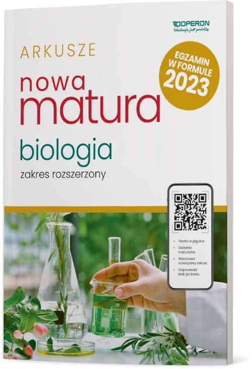 Image of Nowa Matura 2023 Biologia Arkusze maturalne Zakres rozszeerzony Szkoła ponadpodstawowa