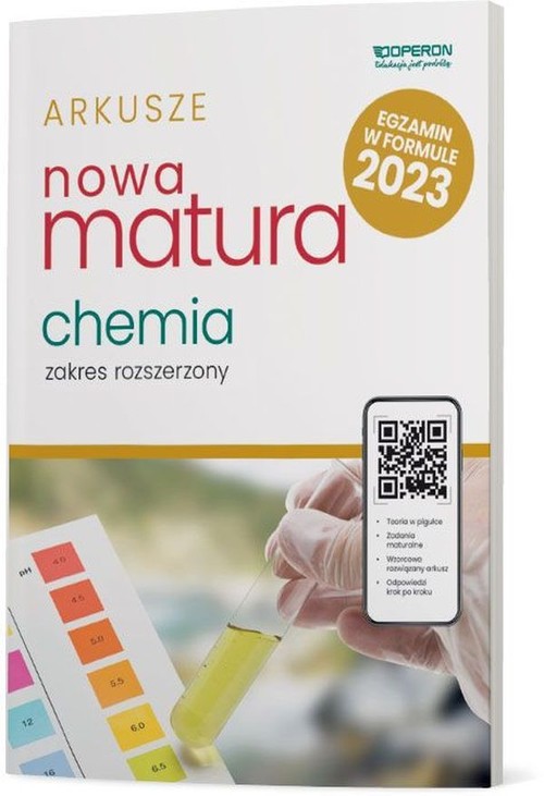 Image of Nowa Matura 2023 Chemia Arkusze maturalne Zakres rozszerzony Szkoła ponadpodstawowa