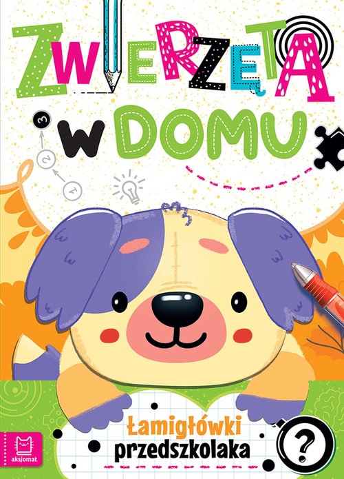 Image of Zwierzęta w domu Łamigłówki przedszkolaka