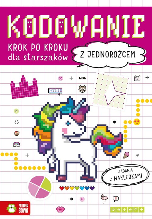 Image of Kodowanie krok po kroku Dla starszaków Z jednorożcem