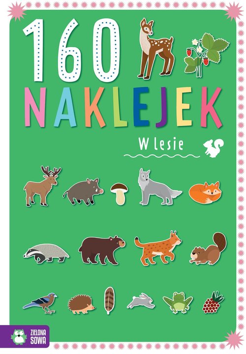 Image of 160 naklejek W lesie