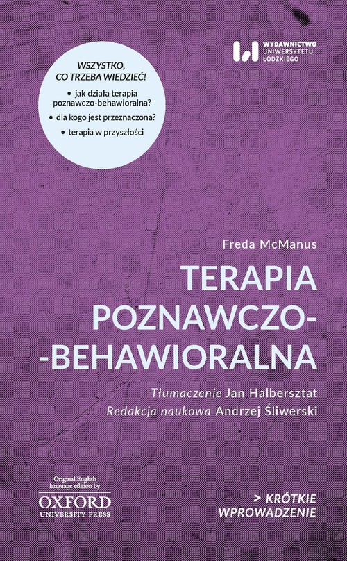 Image of Terapia poznawczo-behawioralna Krótkie Wprowadzenie 37