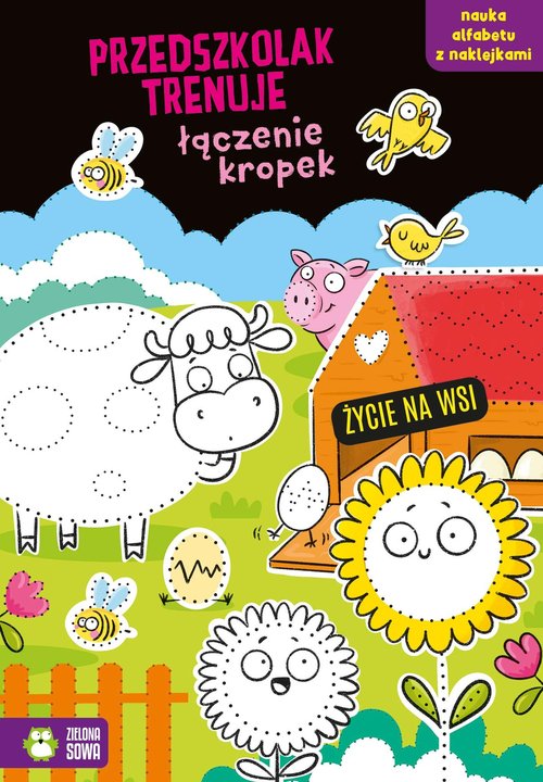 Image of Przedszkolak trenuje łączenie kropek Życie na wsi