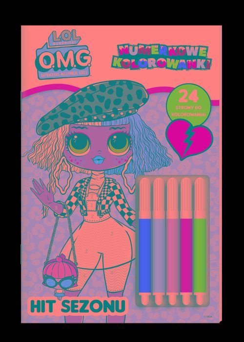Image of L.O.L Surprise! OMG Numerkowe kolorowanki Hit sezonu