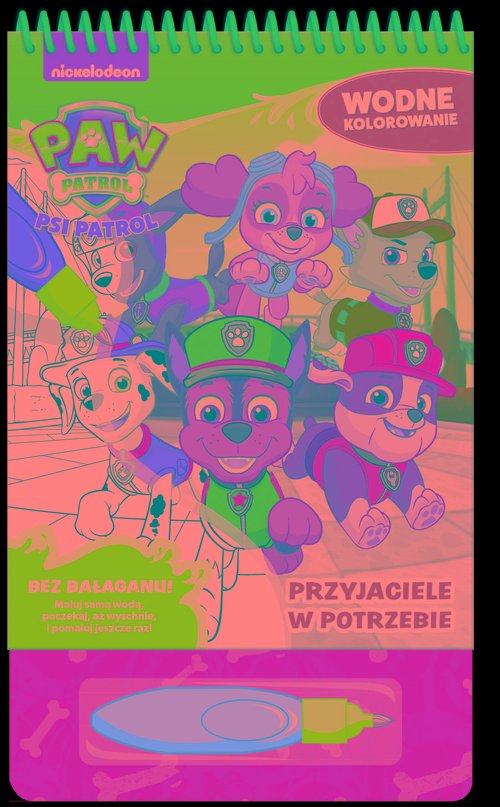 Image of Psi Patrol Wodne kolorowanie Przyjaciele w potrzebie