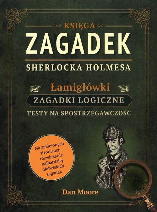 Image of Księga zagadek Sherlocka Holmesa Łamigłówki Zagadki logiczne