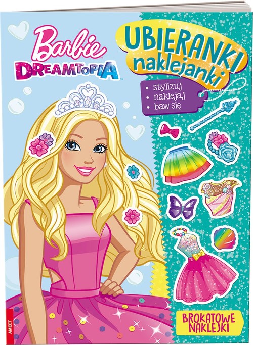 Image of Barbie Dreamtopia Ubieranki naklejanki