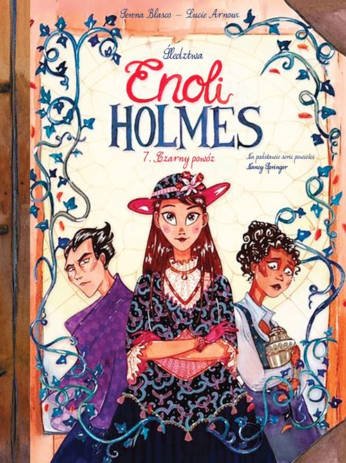 Image of Śledztwa Enoli Holmes. Czarny powóz. Tom 7