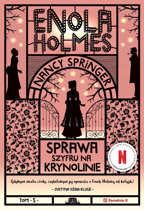 Image of Enola Holmes Sprawa szyfru na krynolinie