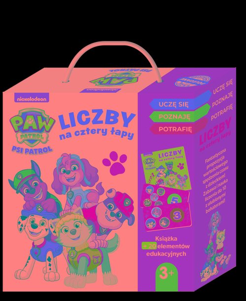 Image of Psi Patrol. Liczby na cztery łapy