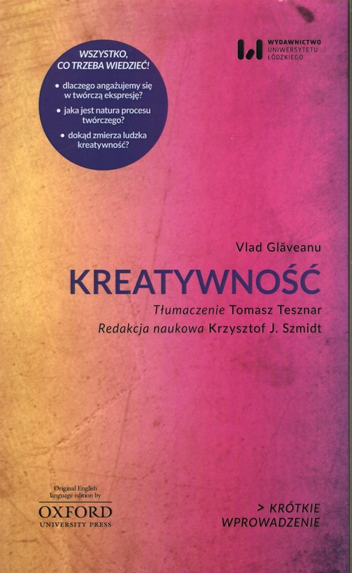 Image of Kreatywność Krótkie Wprowadzenie 39