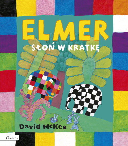 Image of Elmer. Słoń w kratkę