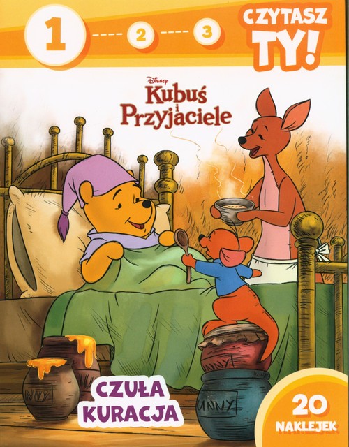Image of 1 2 3 czytasz ty! Poziom 1 Czuła kuracja Disney Kubuś i Przyjaciele