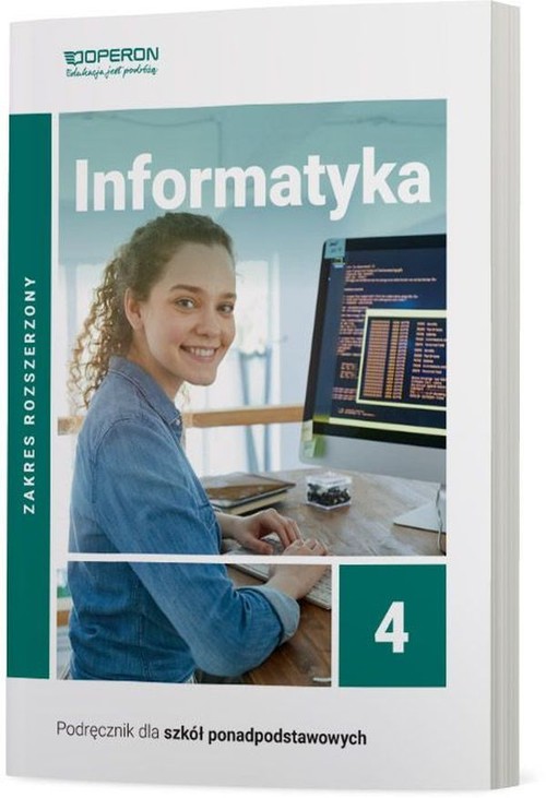 Image of Informatyka 4 Podręcznik Zakres rozszerzony Szkoła ponadpodstawowa