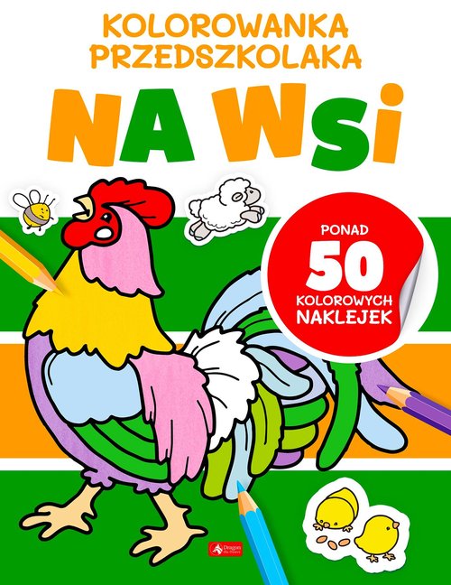 Image of Kolorowanka przedszkolaka. Na wsi