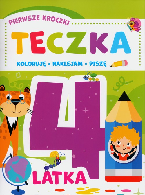 Image of Pierwsze kroczki Teczka 4-latka