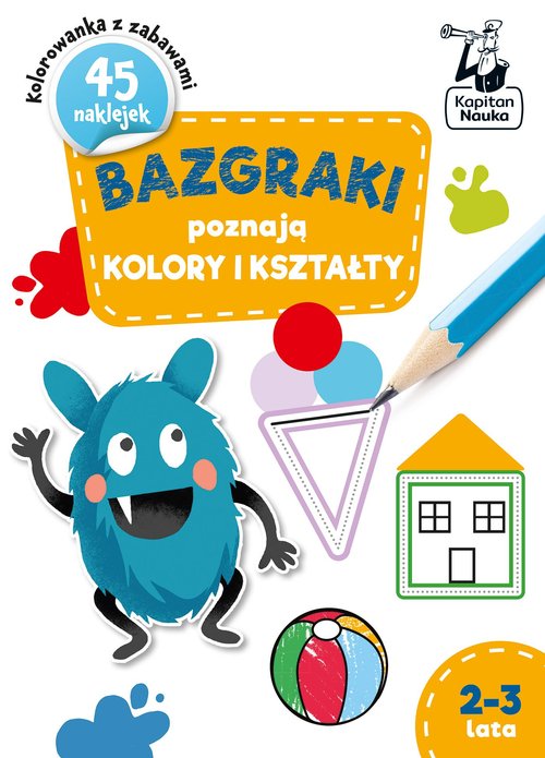 Image of Bazgraki poznają Kolory i kształty 2-3 lata