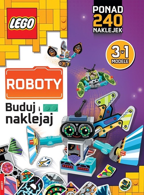 Image of Lego Master Brand Buduj i naklejaj Roboty