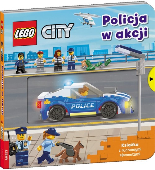 Image of Lego City Policja w akcji Książka z ruchomymi elementami