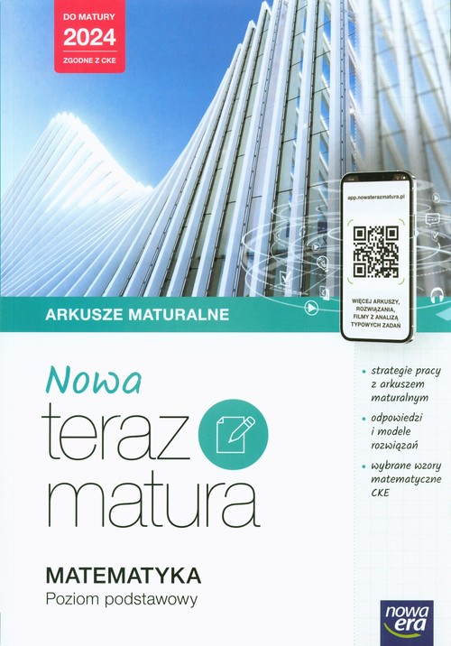 Image of Nowa Teraz Matura Matematyka Arkusze maturalne Poziom podstawowy Do matury 2024 Liceum Technikum