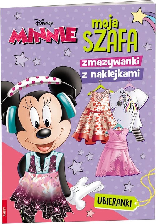 Image of Minnie Moja szafa Zmazywanki z naklejkami