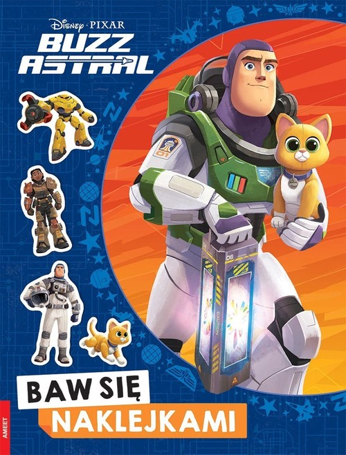 Image of Disney Pixar Buzz Astral Baw się naklejkami