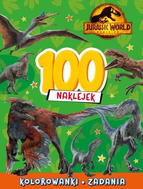 Image of 100 naklejek Jurassic World Dominion