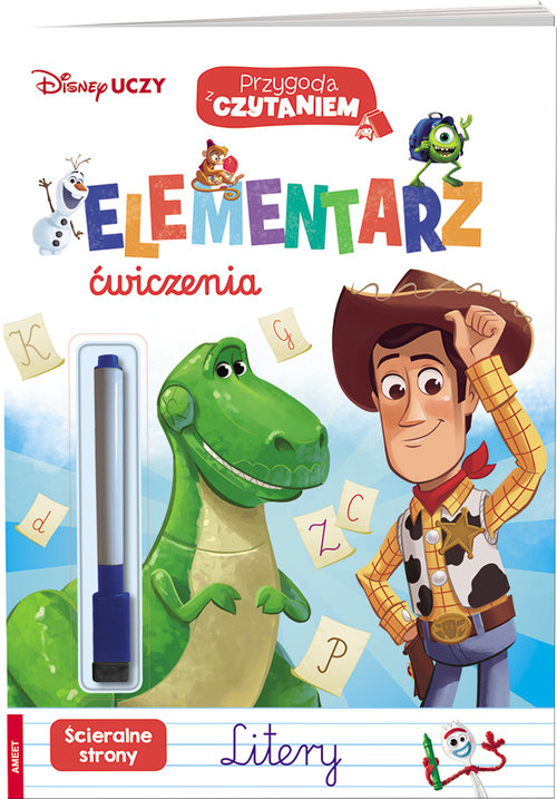 Image of Disney Uczy Przygoda z czytaniem Elementarz Ćwiczenia