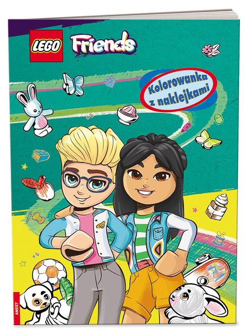 Image of LEGO Friends Kolorowanka z naklejkami