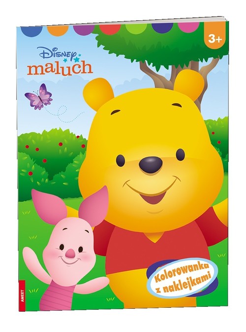 Image of Disney maluch Kolorowanka z naklejkami