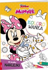 Image of Disney Minnie. Kolorowanka