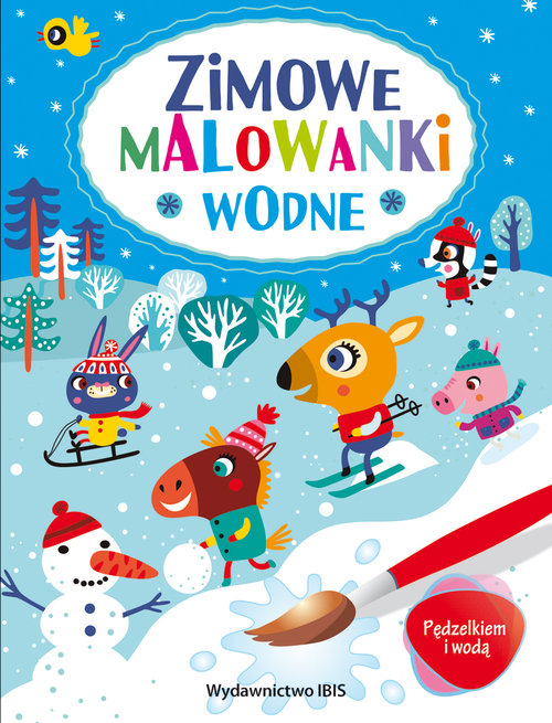 Image of Pędzelkiem i wodą. Zimowe malowanki wodne
