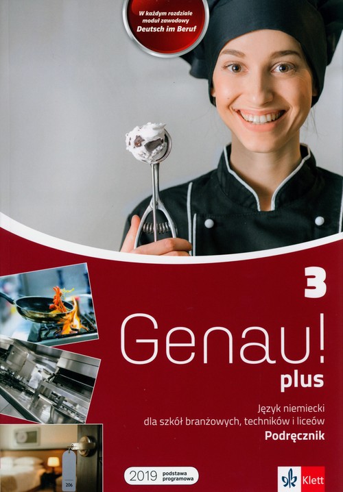 Image of Genau plus 3 Podręcznik Szkoła ponadpodstawowa