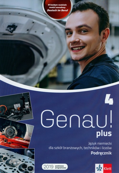 Image of Genau plus 4 Podręcznik Szkoła ponadpodstawowa