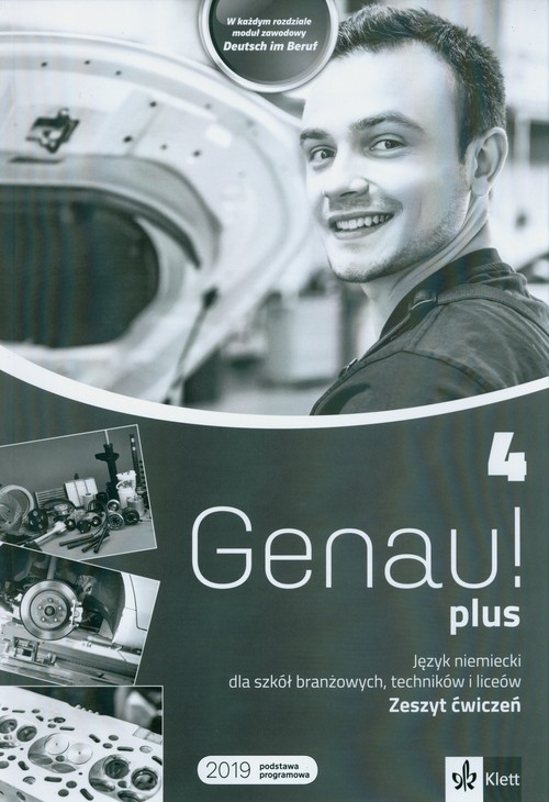 Image of Genau plus 4. Ćwiczenia + kod dostępu do podręcznika interaktywnego Szkoła ponadpodstawowa