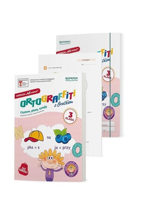 Image of Ortograffiti z Bratkiem Wersja 45 minut 3 Zestaw dla uczniów