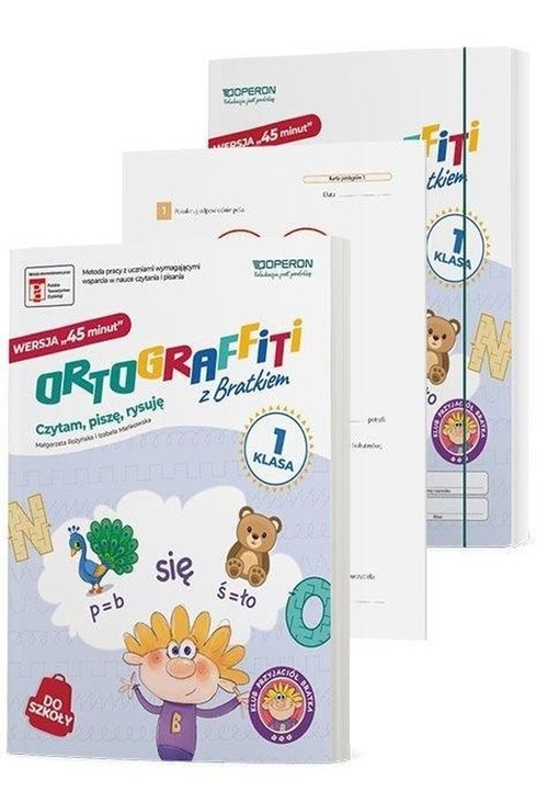 Image of Ortograffiti z Bratkiem Wersja 45 minut 1 Zestaw dla uczniów