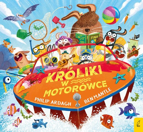 Image of Pędzące króliki Króliki w motorówce