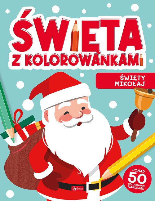 Image of Święta z kolorowankami Święty Mikołaj