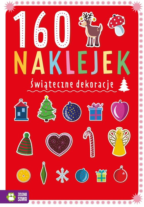Image of 160 naklejek Świąteczne dekoracje