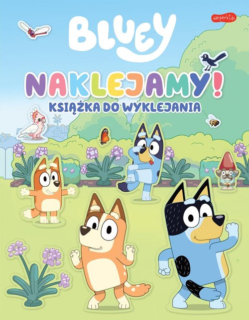 Image of Naklejamy! Bluey. Książka do wyklejania