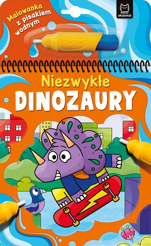 Image of Malowanka z pisakiem wodnym Niezwykłe dinozaury