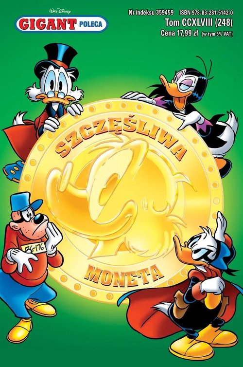 Image of Gigant Poleca. Szczęśliwa moneta. Tom 7/2023